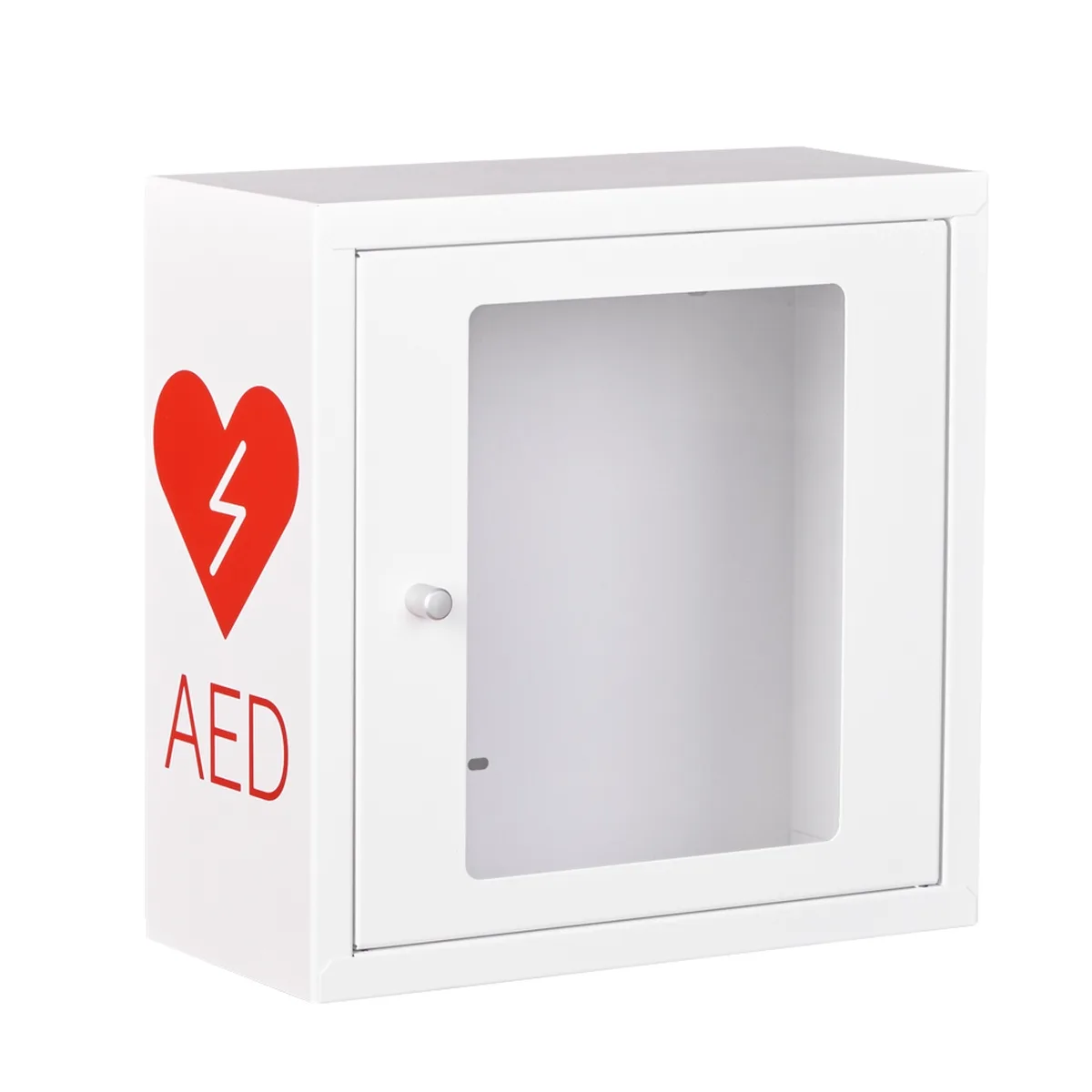 Szafka na defibrylator ASB 1010 Audio Magnet (biała), 37 × 37 × 17 cm