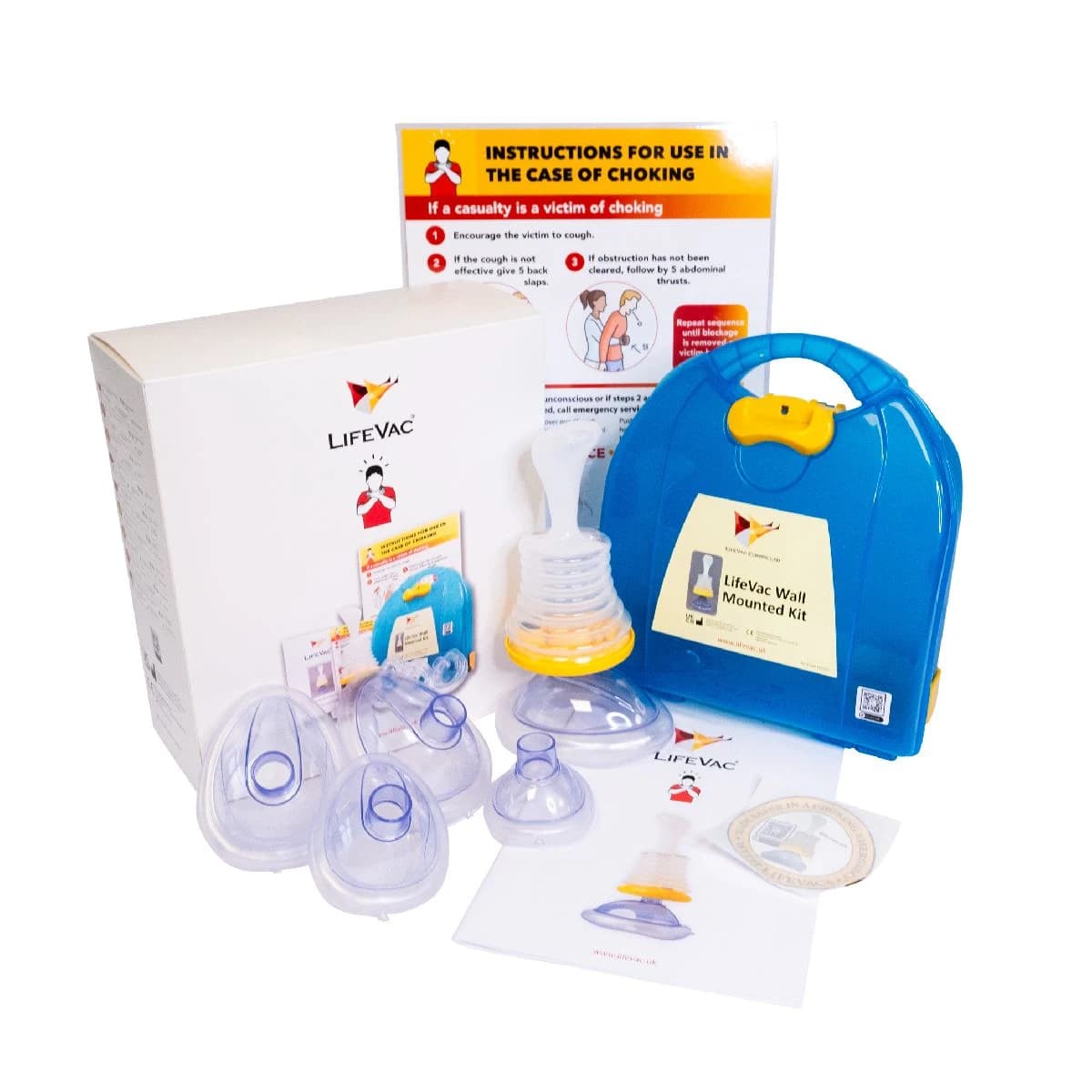 LifeVac Wall Mounted Kit - urządzenie do udrażniania dróg oddechowych