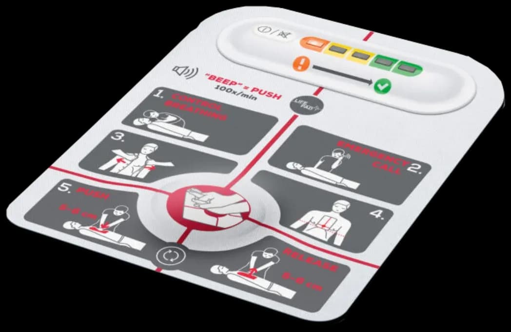 Czujnik uciśnięć LifePad CPR
