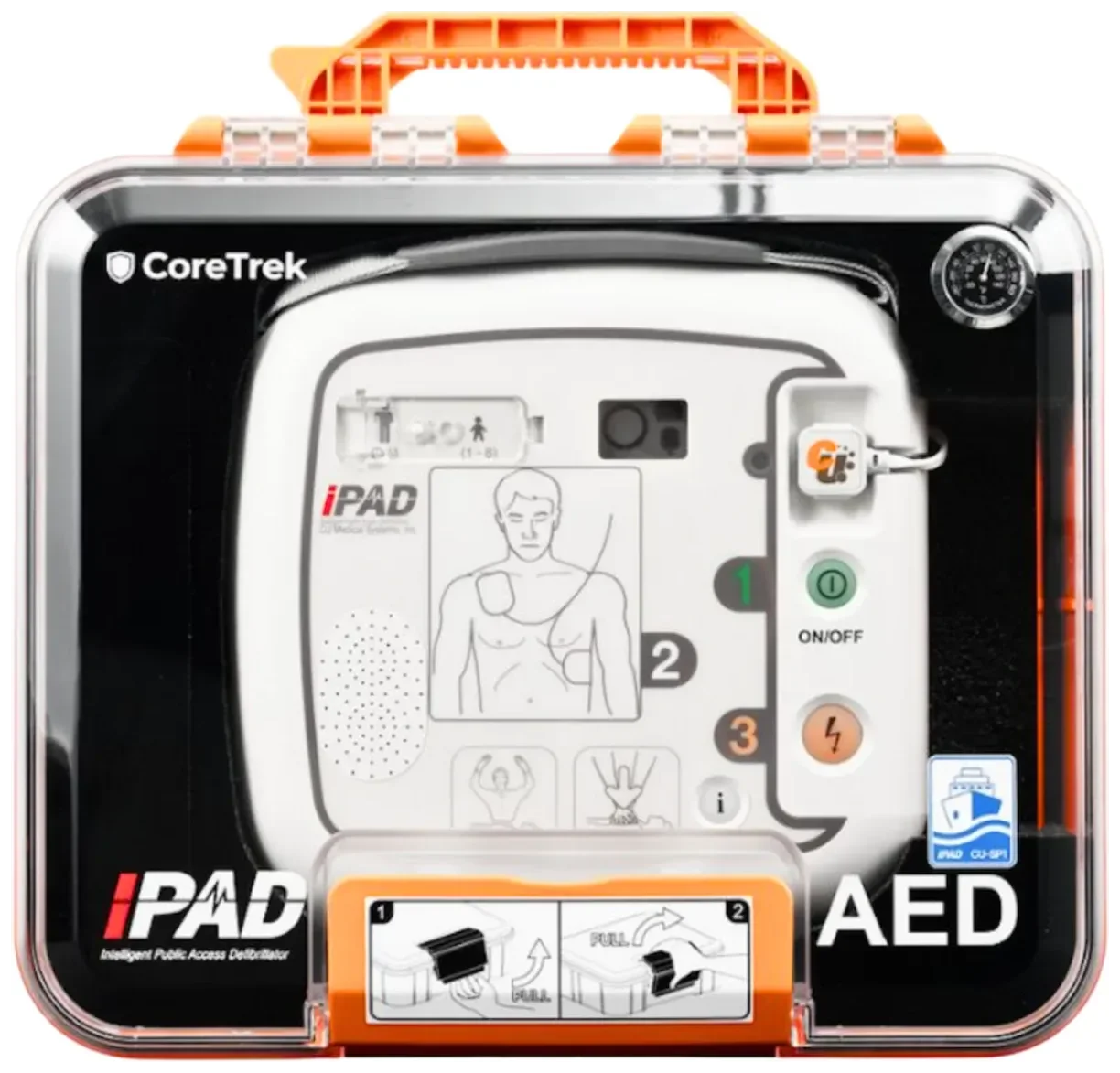 Defibrylator CU Medical iPAD CU-SP1 Semi Auto CoreTrek